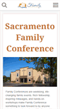 Mobile Screenshot of familyconferences.org
