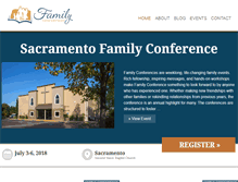 Tablet Screenshot of familyconferences.org